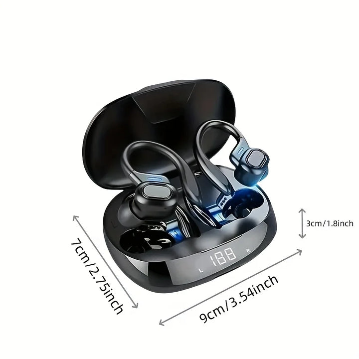 AI Translation Earphones Wireless Ear Hook Bluetooth