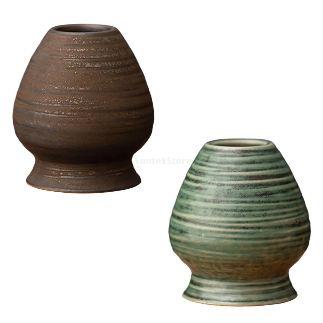Matcha Whisk Holder Ceramic Chasen Stand Home Teaware