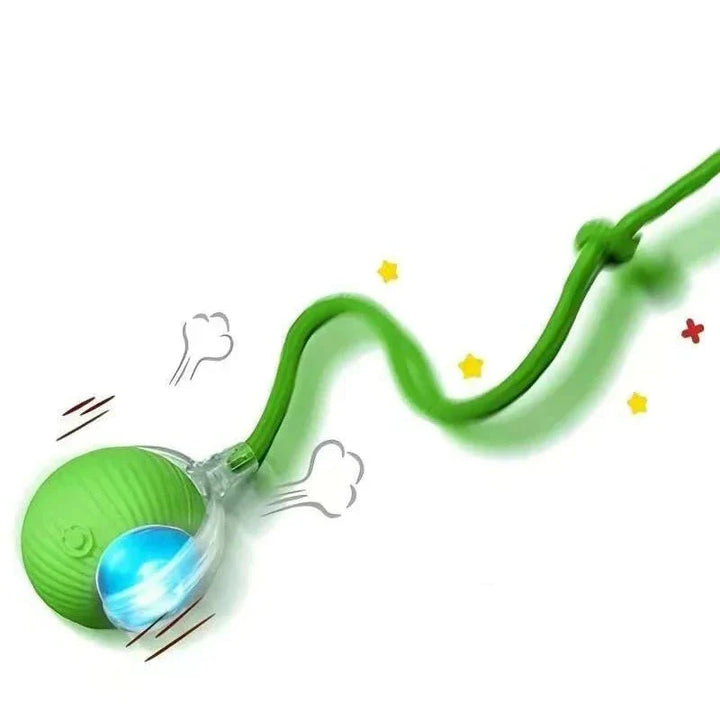 Automatic Rolling Ball Cat Toy - Interactive Mouse Imitation for Cat Training