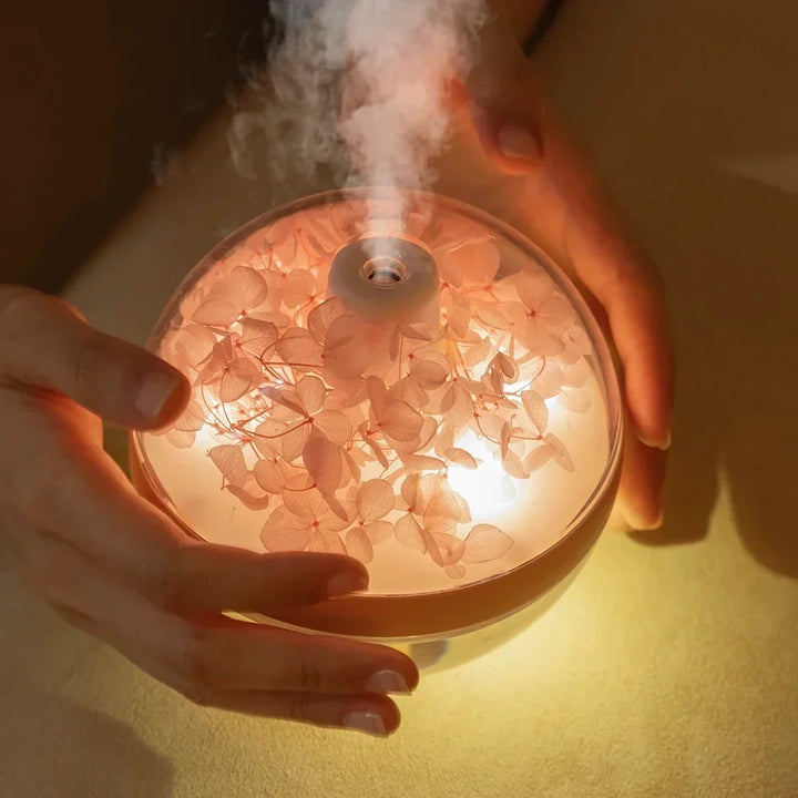 270ML Air Humidifier USB Rechargeable with LED Light Mist Maker
