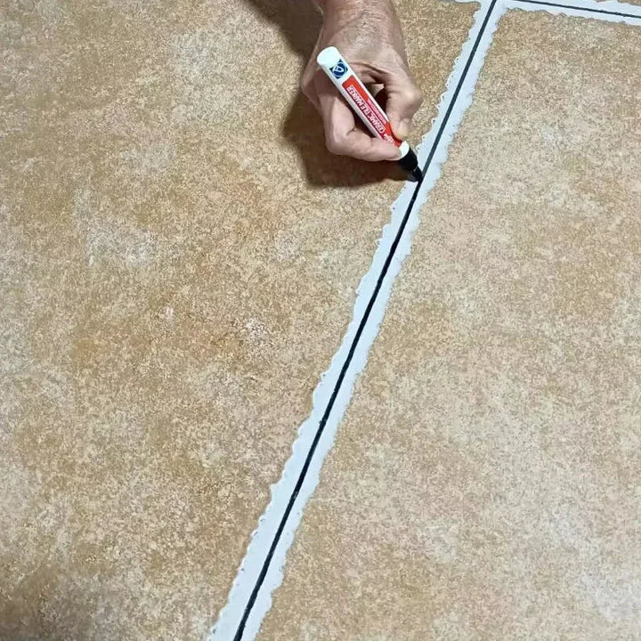Waterproof Grout Pen Tile Marker Permanent Seam Repair Bathroom Kitchen Floor Wall