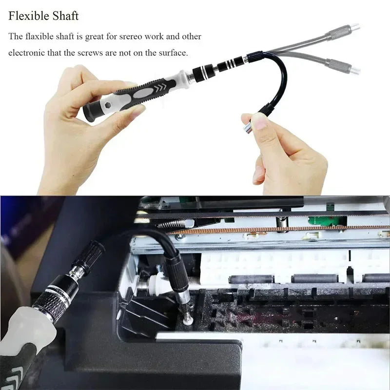 Magnetic Precision Screwdriver Set Insulated 115 in 1 Electronics Repair Kit Back To School 2025 Laptop Phone Repair