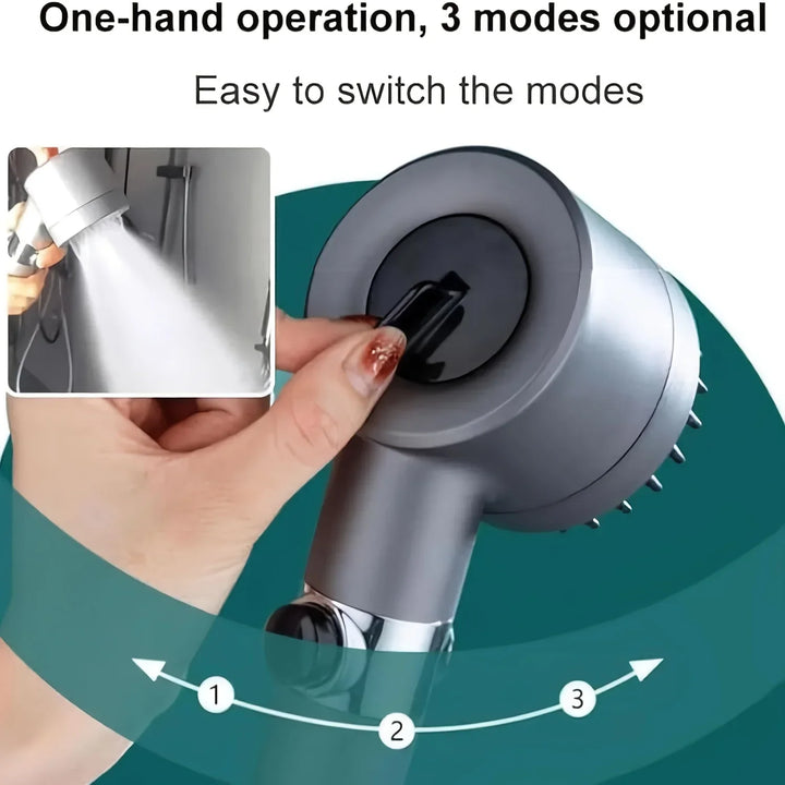 Shower Head With Filter Handheld Turbocharger – Multi Spray Modes, Built-In Filter On Off Switch, Fall 2026 Home Upgrade