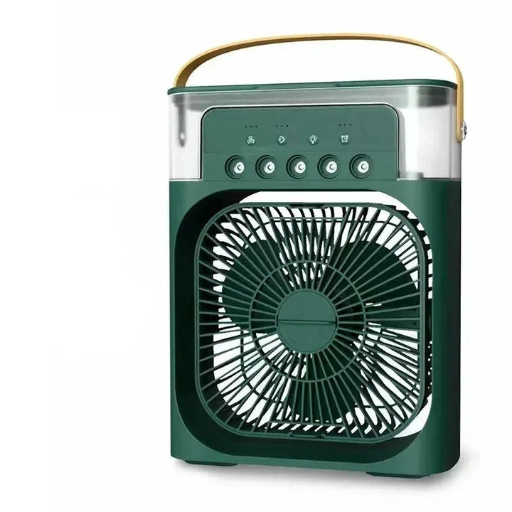 Air Humidifier Cooling USB Fan Water Mist Mini 3 In 1 Silent Cooler