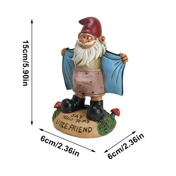 Garden Gnome Statue Outdoor Figurine Whimsical Garden Decor Summer 2026 Unique Backyard Decor