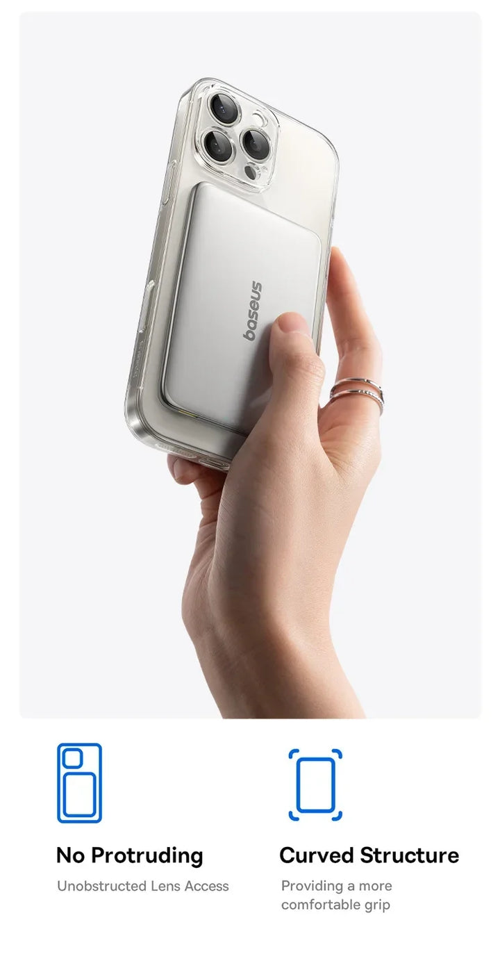Ultra-Slim Magnetic Power Bank – Card-Sized 10000mAh PD 27W &amp; 5000mAh PD 20W Wireless Charging 2026