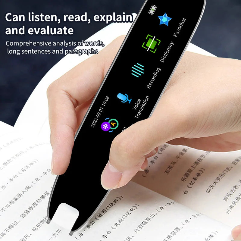 Multifunctional Smart Voice Translator Pen A26 - Real-Time Language Dictionary for Travel