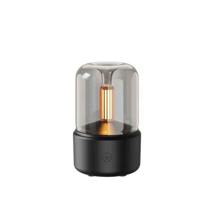 Creative Candlelight Aromatherapy Machine USB Plug-In Desktop Humidifier for Home Ambience