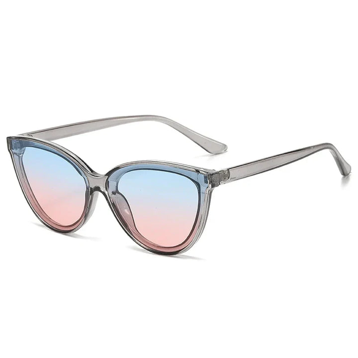 Cat Eye Sunglasses Large Frame Retro Minimalist Gradient UV400 Summer 2026 Fashion Gift Idea