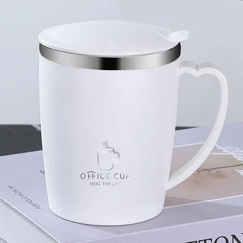 350ml Thermos Mug 304 Stainless Steel Insulated Cup With Handle