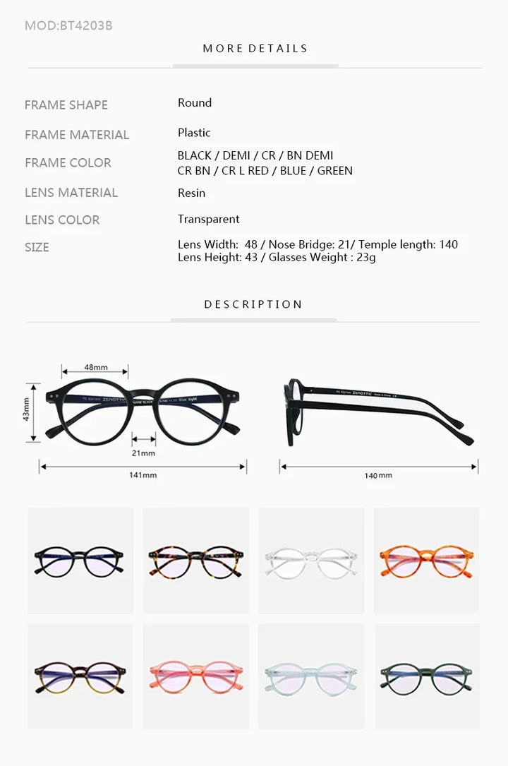Clip On Sunglasses Retro Round Frames Anti Blue Light Polarizing Clip Ons Summer 2026