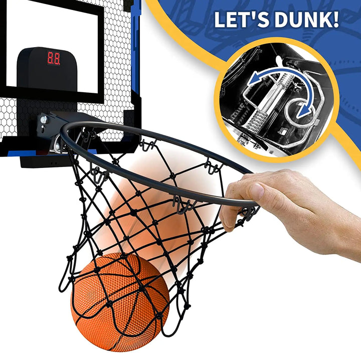 Basketball Hoop For Kids Wall Mounted Mini Backboard Set Indoor Outdoor Play Back To School 2026 Gift