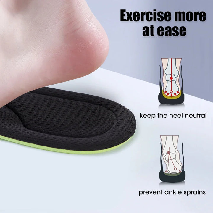 Memory Foam Orthopedic Insoles 12 Pack Antibacterial Plantar Fascia Insole