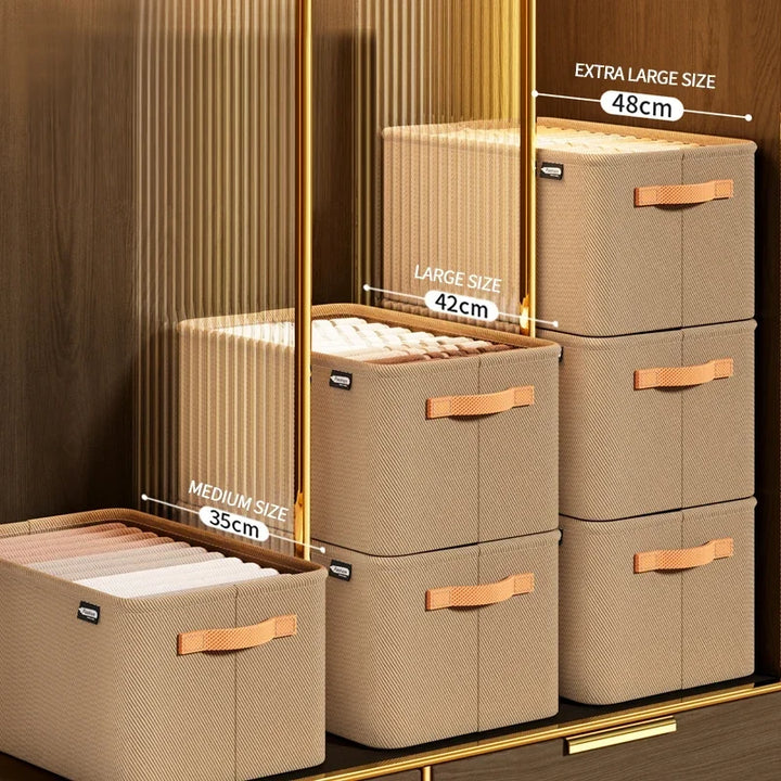 Collapsible Clothing Organizer - Home Organizers for Pants &amp; Clothes Storage
