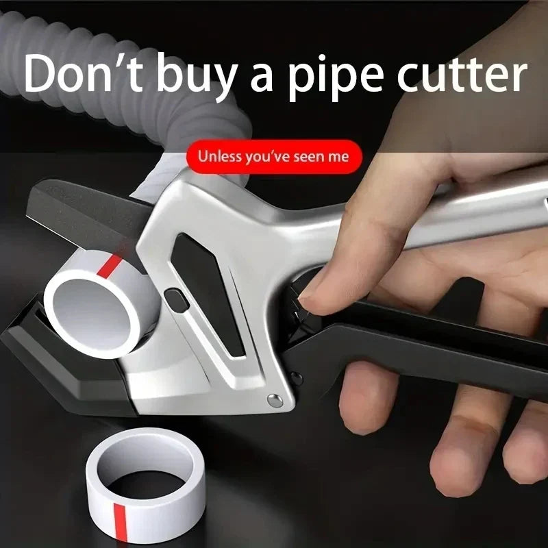 Water-Resistant PVC Pipe Cutter Tool - Multi-Purpose Garden Tool for Plastic &amp; Rubber Tubing