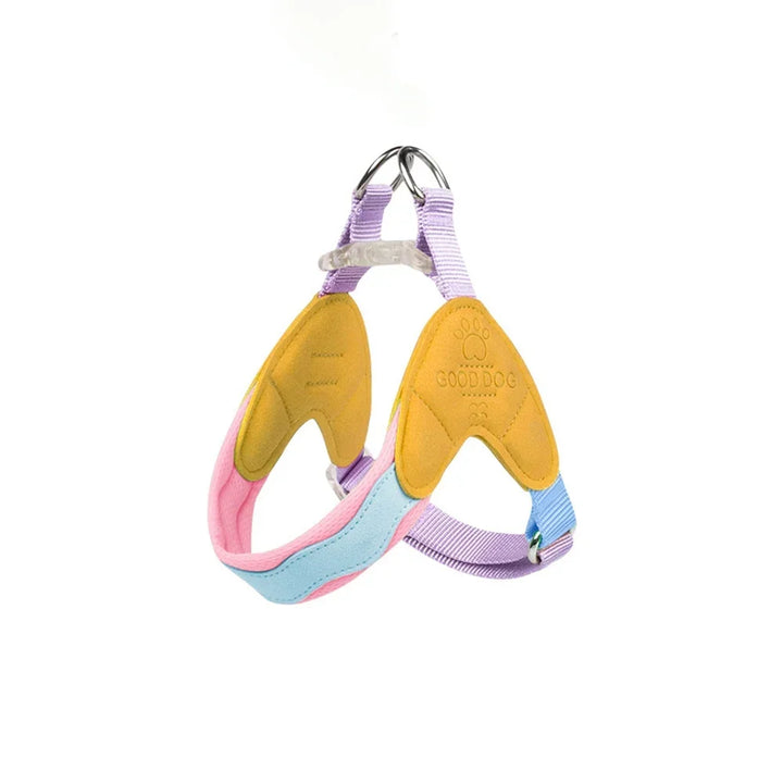 Dog Harness Y Shaped Adjustable Chest Straps Polyester Blends Summer 2026 Outdoor Use Easy Fit
