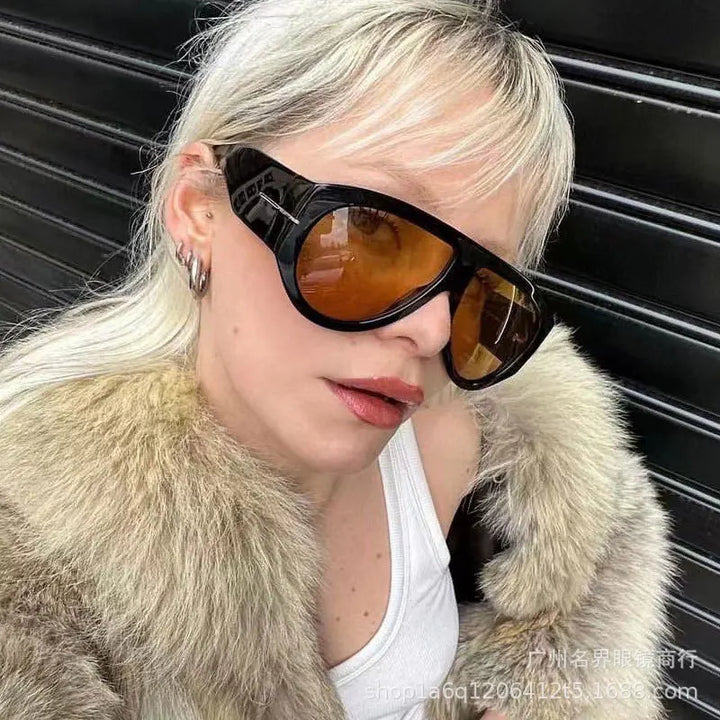 Sunglasses Oversized Pilot Style Retro Driving Glasses Summer 2026 TikTok Viral Gift Idea