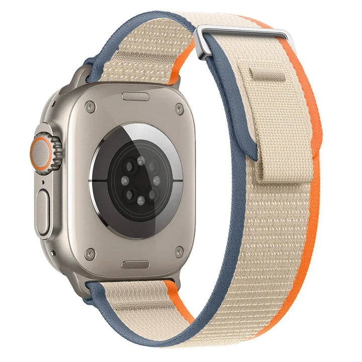 Nylon Trail Loop Apple Watch Band - Breathable Sport Strap for Ultra 3 2, Series 11 10 9 8 7 41-49mm
