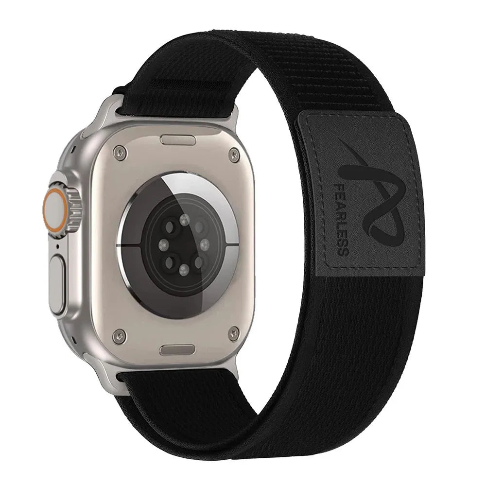 Nylon Trail Loop Apple Watch Band - Breathable Sport Strap for Ultra 3 2, Series 11 10 9 8 7 41-49mm