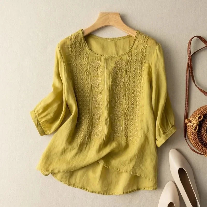 Elegant Embroidered Women&