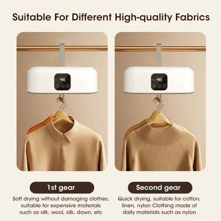 Mini Portable Electric Dryer - Foldable Fast Drying Household Cabinet for Travel