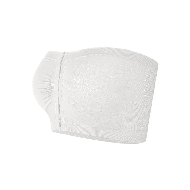 Strapless Wireless Bra with Seamless Design and Soft Support for Backless and Off-Shoulder Outfits