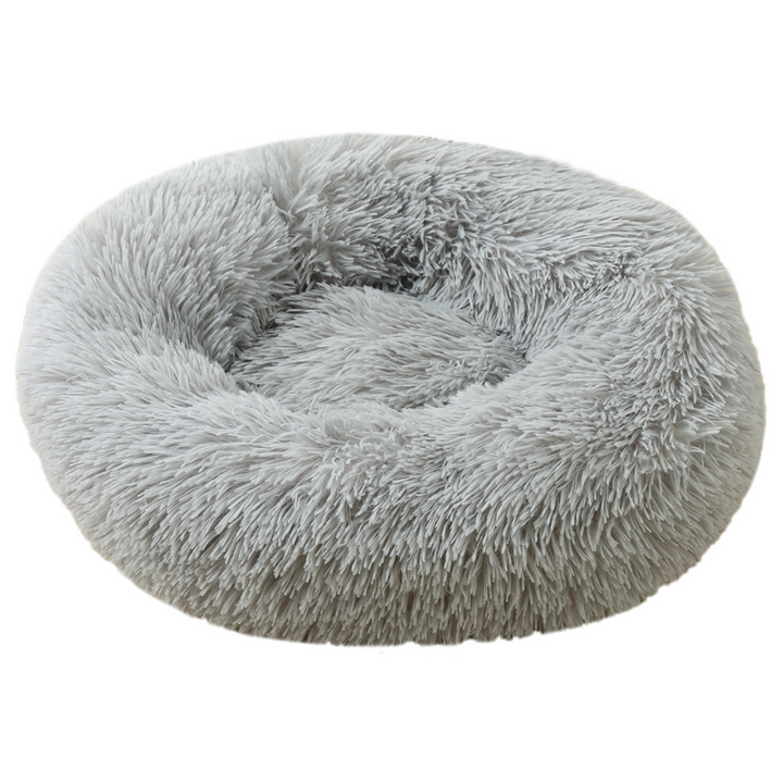 Calming Dog Bed Ultra Plush Cozy Nest With Raised Rim For Relaxing Sleep Fall 2025 Gift Idea