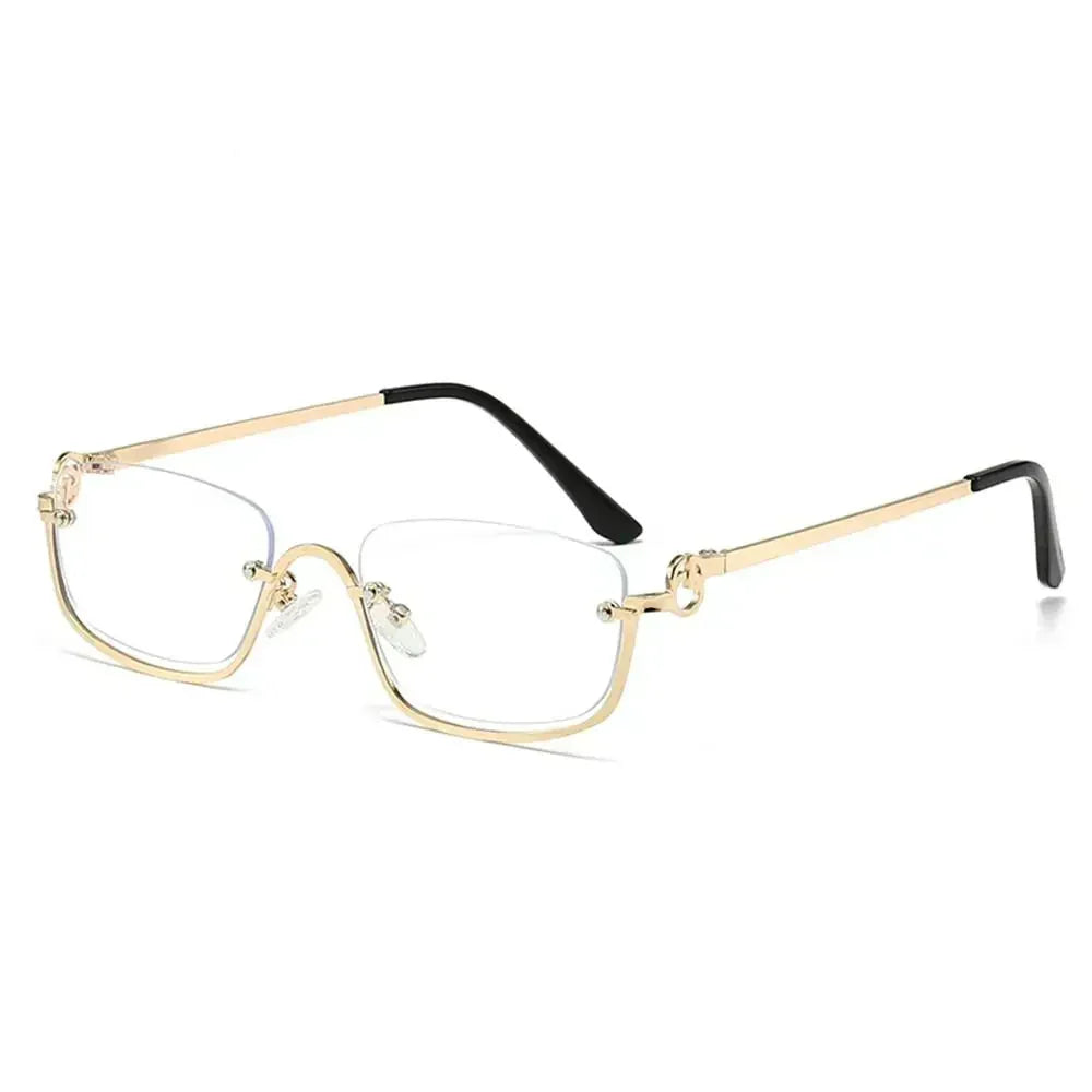 Lightweight women’s sunglasses – retro metal frame design, polycarbonate lenses, for casual and outdoor activities