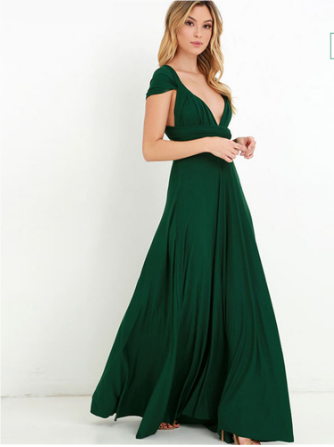 Elegant Floral Maxi Dress for Women - Flattering Wrap Design, Comfortable Fabric, Versatile Long Dress for Any Occasion