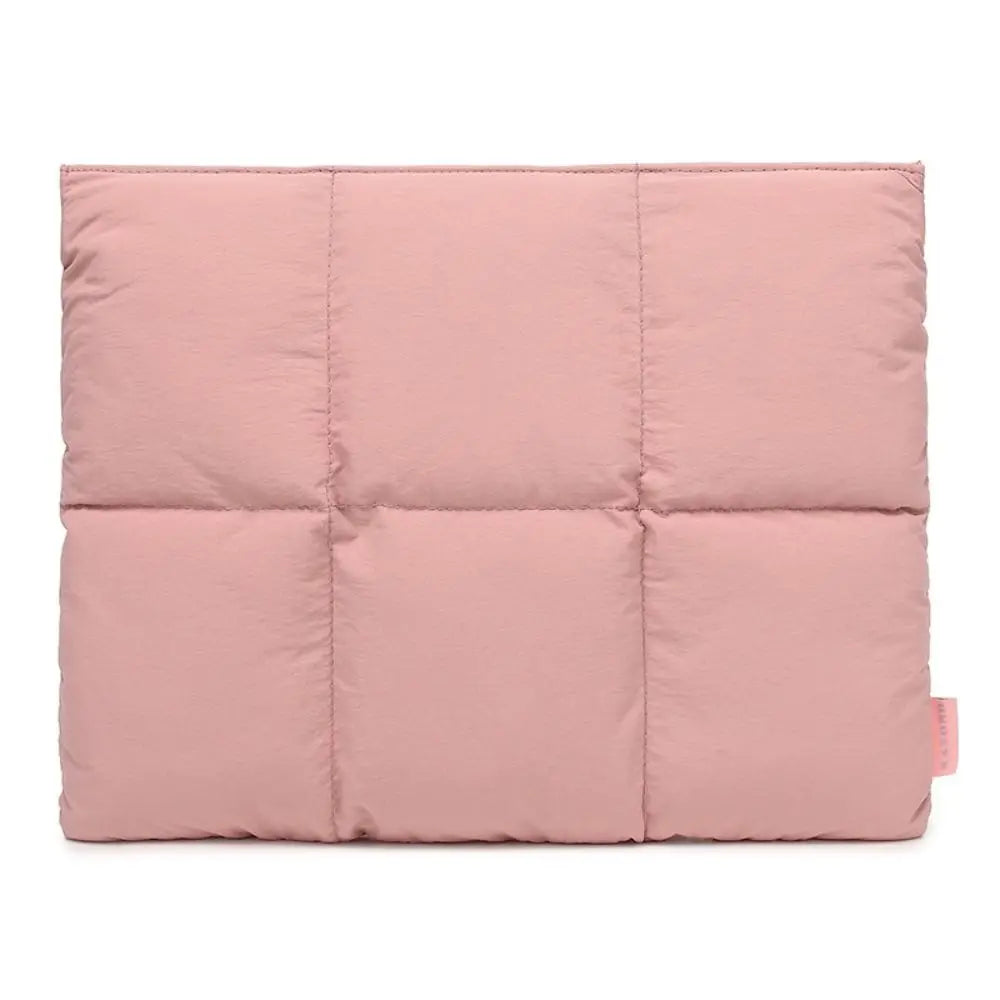Water-Resistant Quilted Laptop Sleeve with Plush Padding and Shockproof Protection for 14-16 Inch Devices