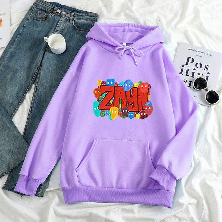 Warm Unisex Hoodie - Oversized, Polyester Fleece, Casual