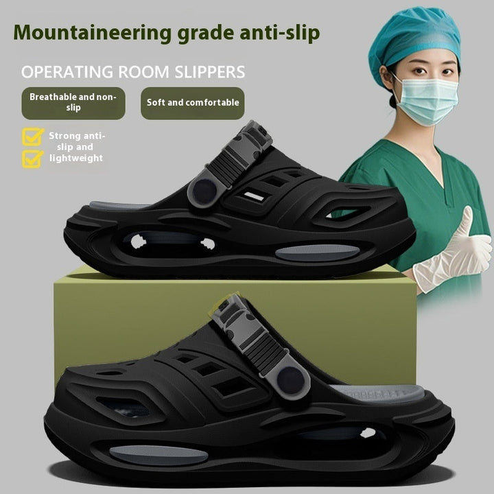 Breathable unisex clog sandals – slip-resistant, EVA, deodorising, casual leisure