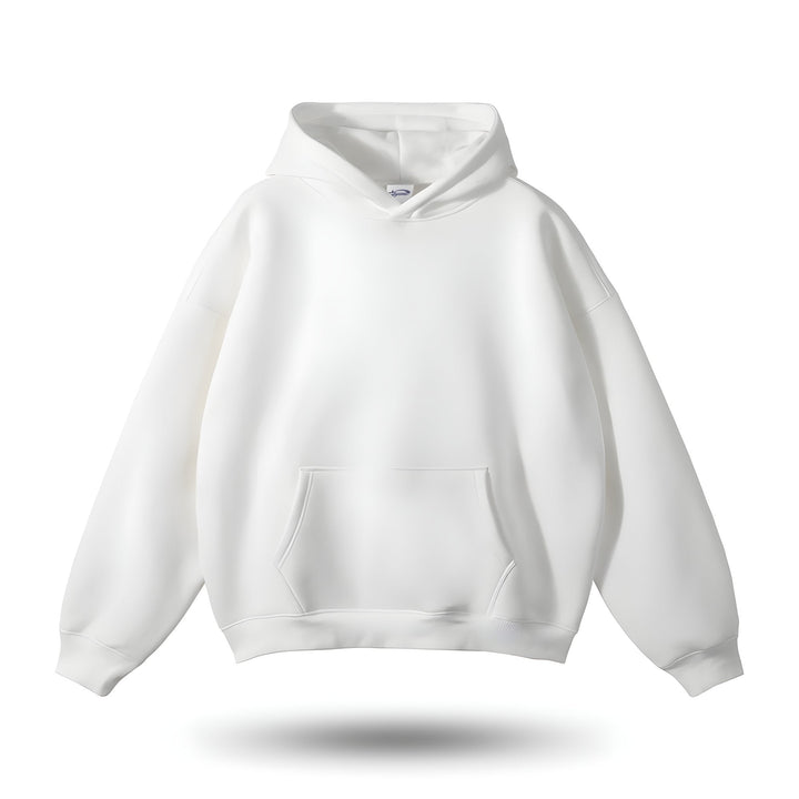 Oversized Unisex Hoodie - Drop Shoulder, Cotton, Everyday
