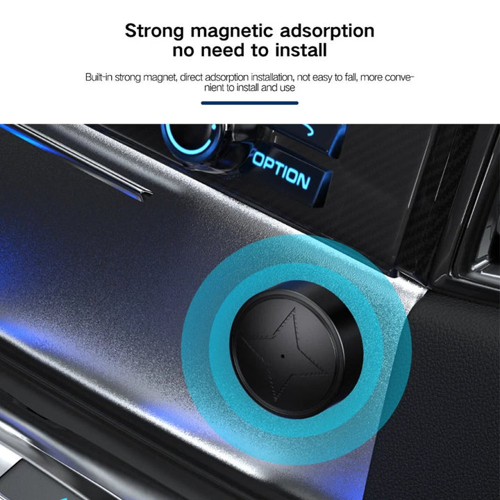 GPS Tracker for Cars – Real-Time Vehicle Tracker, Magnetic Anti-Theft GPS Device, Long Battery Life
