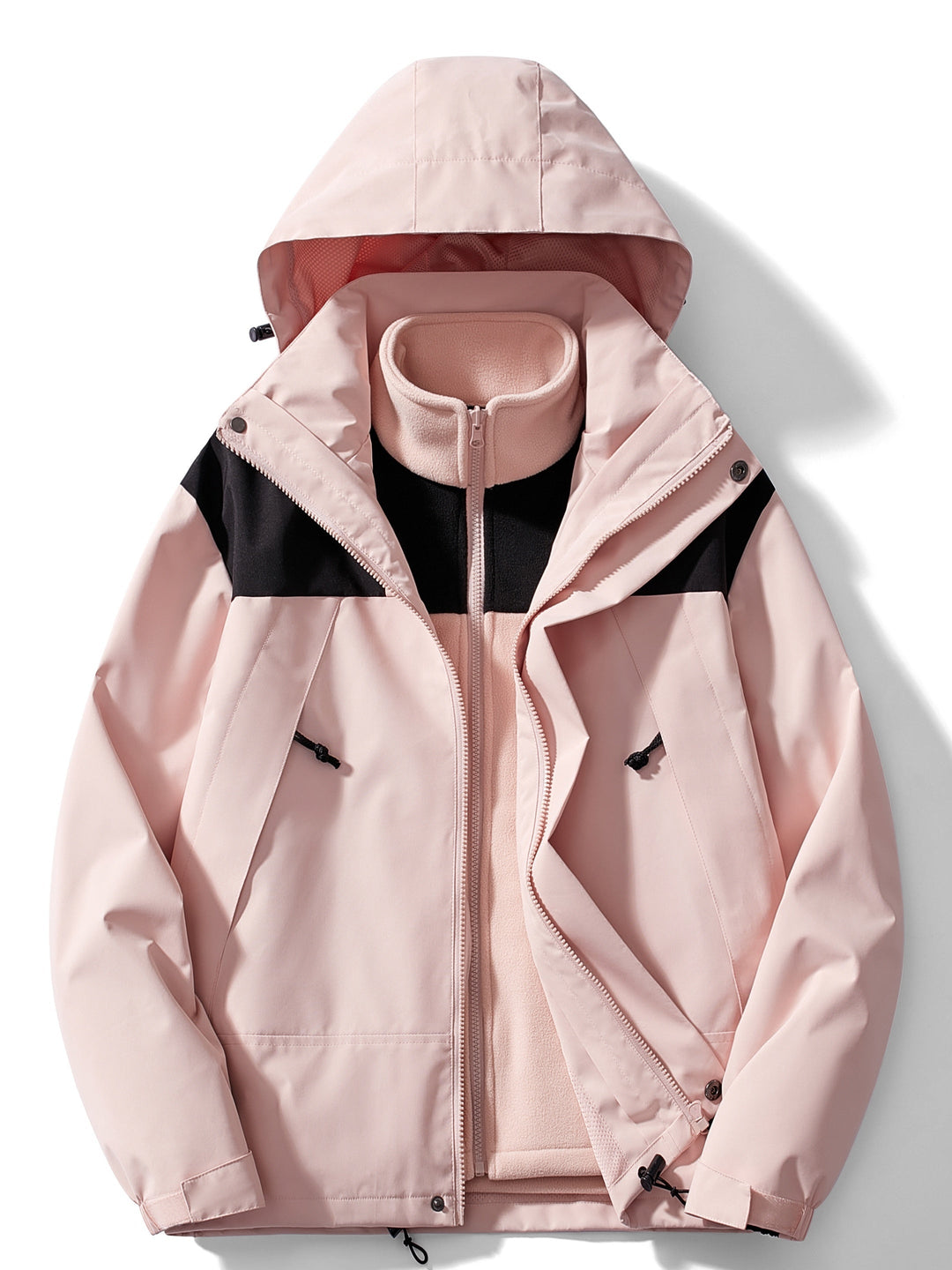 Waterproof Women’s 3-in-1 Jacket - Relaxed Fleece Winter