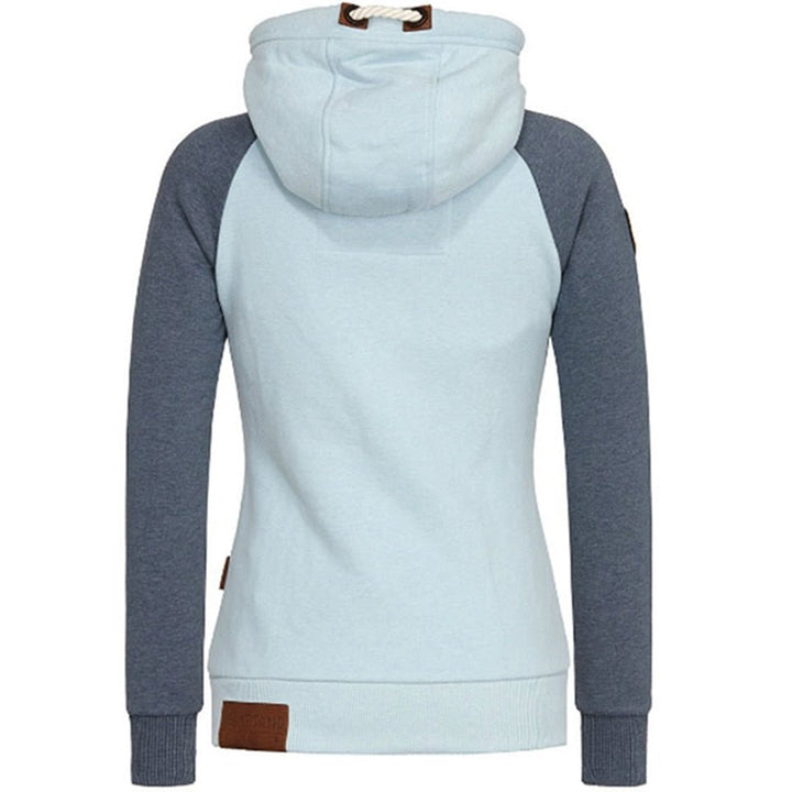 Soft Women’s Hoodie Jacket - Raglan, Cotton, Casual