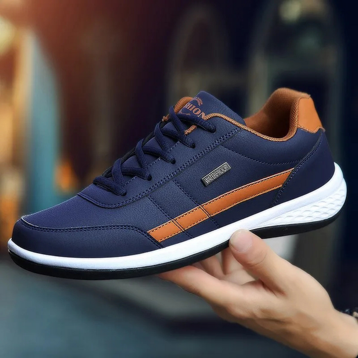 Comfortable Orthopedic Leather Shoes for Women, Waterproof Anti-Slip Design with Wide Toe Box and Gedempte Heel Support