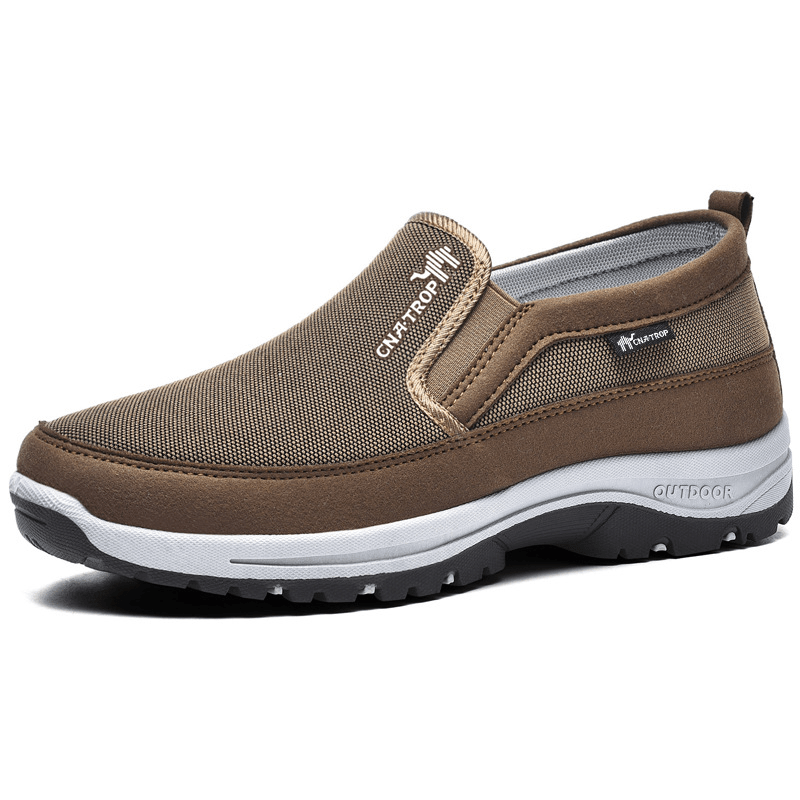 Comfortable Breathable Walking Shoes for Men with Memory Foam Insole, Non-Slip Outsole, Ideal for All-Day Wear