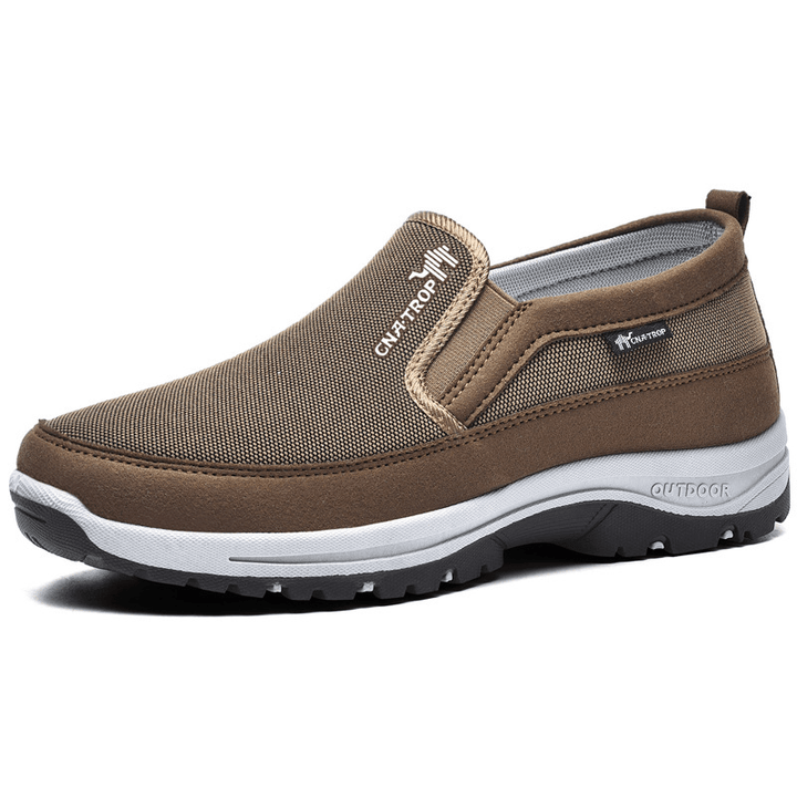 Comfortable Breathable Walking Shoes for Men with Memory Foam Insole, Non-Slip Outsole, Ideal for All-Day Wear