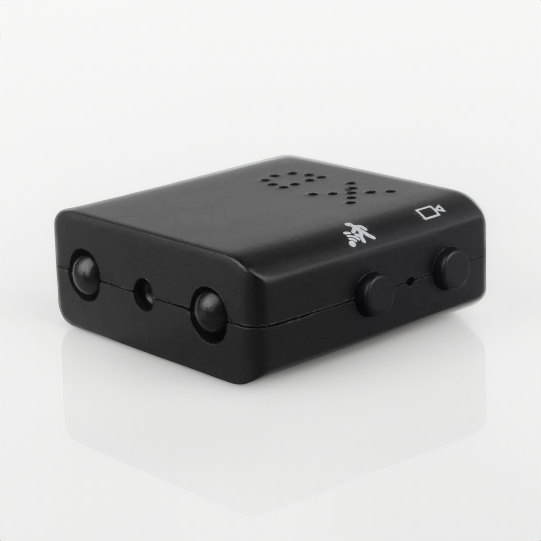 Compact HD Security Camera with Audio - Motion Detection &amp; Night Vision for Home and Office Surveillance