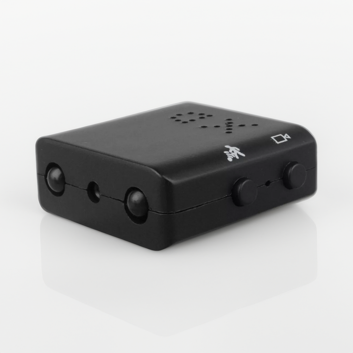 Compact HD Security Camera with Audio - Motion Detection &amp; Night Vision for Home and Office Surveillance