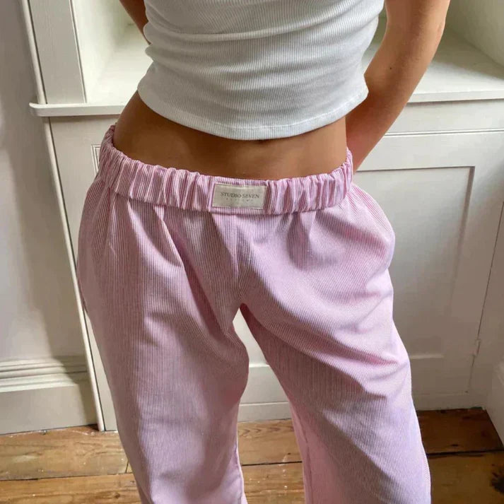 Flowing Linen Pants for Women - Elegant Summer Style, Comfortable Fit, Casual Chic Pants