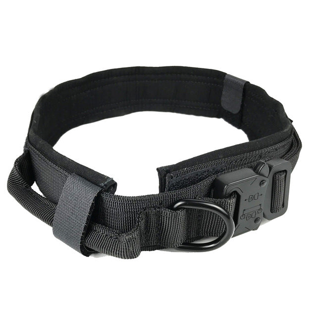 Dog Collar Tactical K9 With Patch Panel Top Handle Training And Control Fall 2025