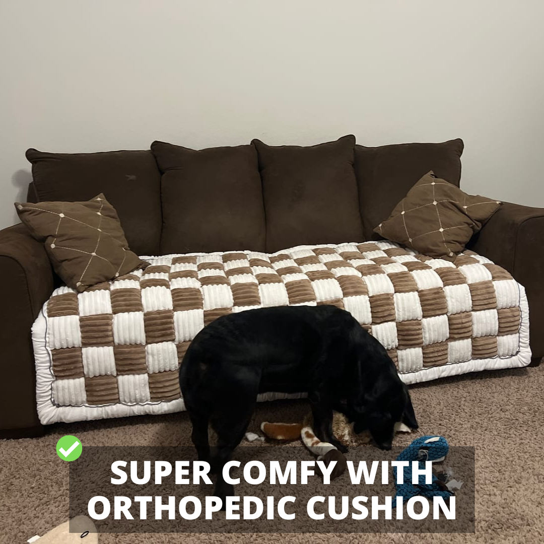Furniture Protector Thick Orthopedic Padding Couch Cover Fall 2025 Cozy Pet Safe Sofa Shield